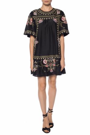 Dress with embroidered floral motif, zdjęcie 2 Dress with embroidered floral motif od Isabel Marant
